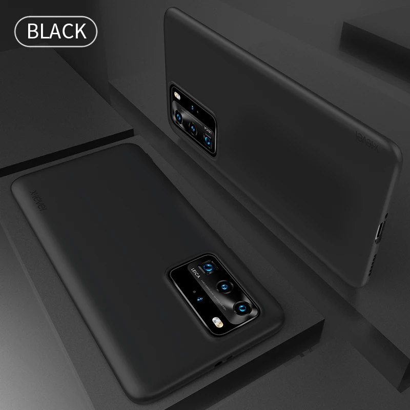 

For Huawei P40 Pro Case X-Level Ultra Thin Soft TPU Silicone Matte Back Cover for Huawei P40 Case