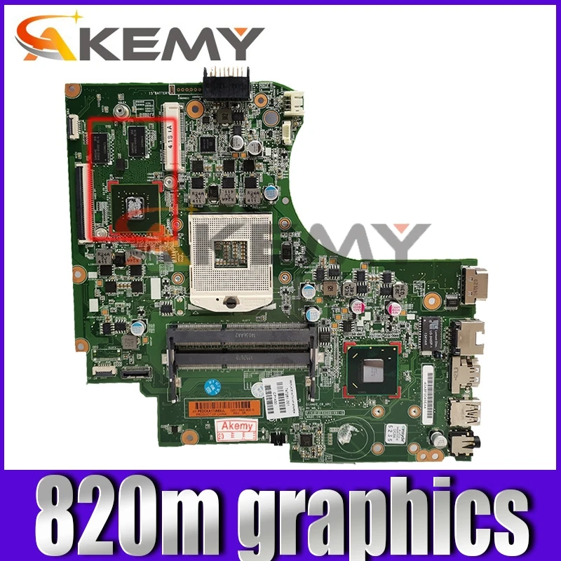 

Материнская плата для ноутбука HP Compaq 14-D 240 G2 246 G2 747263-001 747263-501 820m graphics HM76 100%