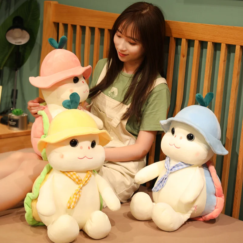 

Fleshy tortoise plush toys cute cure funny simulation birthday gifts bedside dolls to accompany sleeping decorations for girls