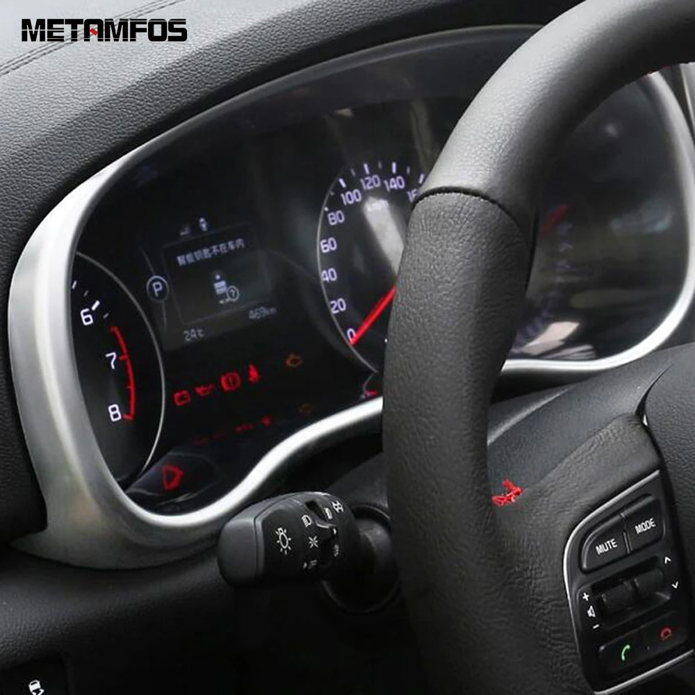 

For Kia Sportage 2016 2017 2018 Matte Center Control Dashboard Instrument Board Cover Trim Sticker Inner Accessories Car Styling