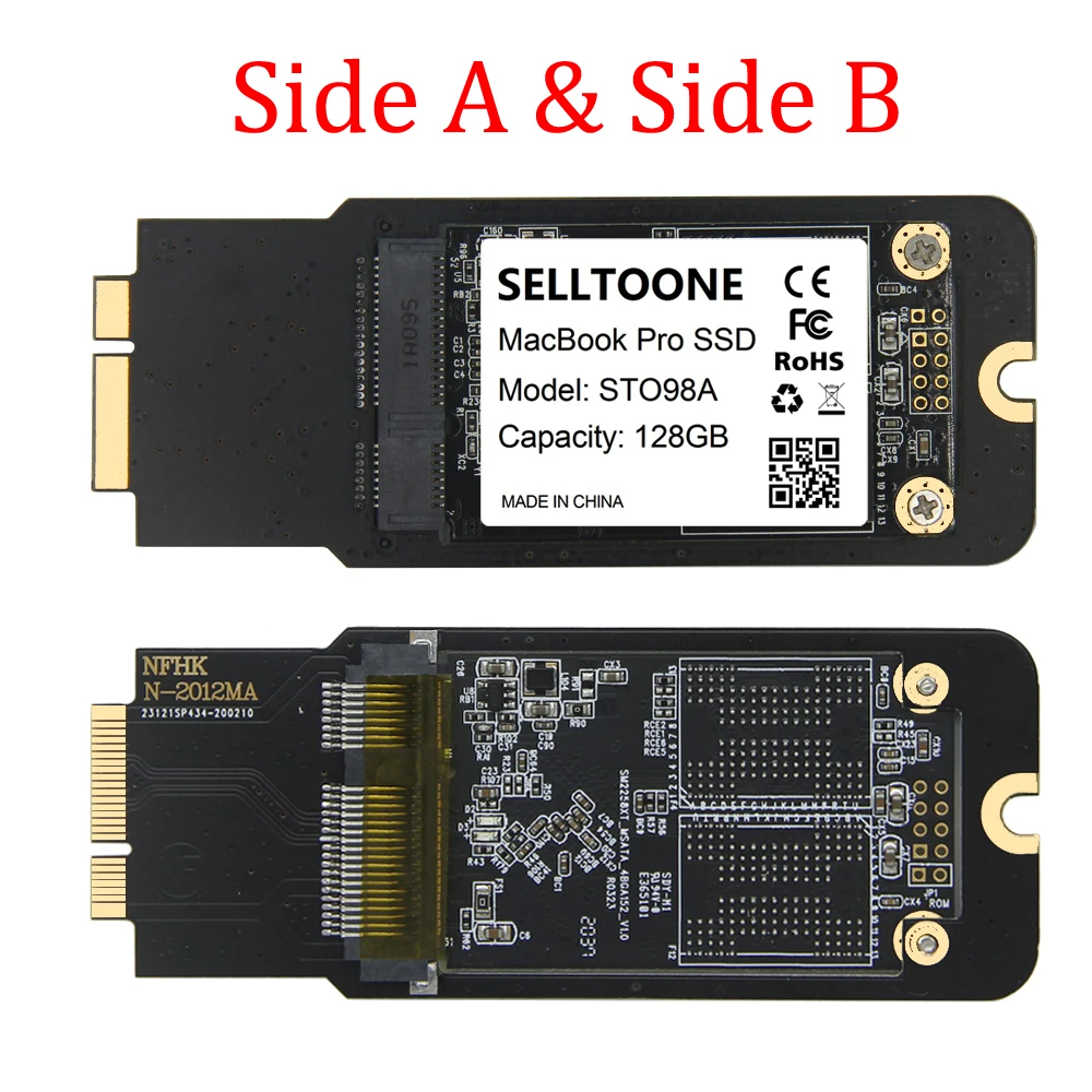 EMC 2557 2672 Macbook Pro Retina 13 &quotA1425 15&quot A1398 Blade SSD твердотельный накопитель 128 ГБ 256 512 ТБ