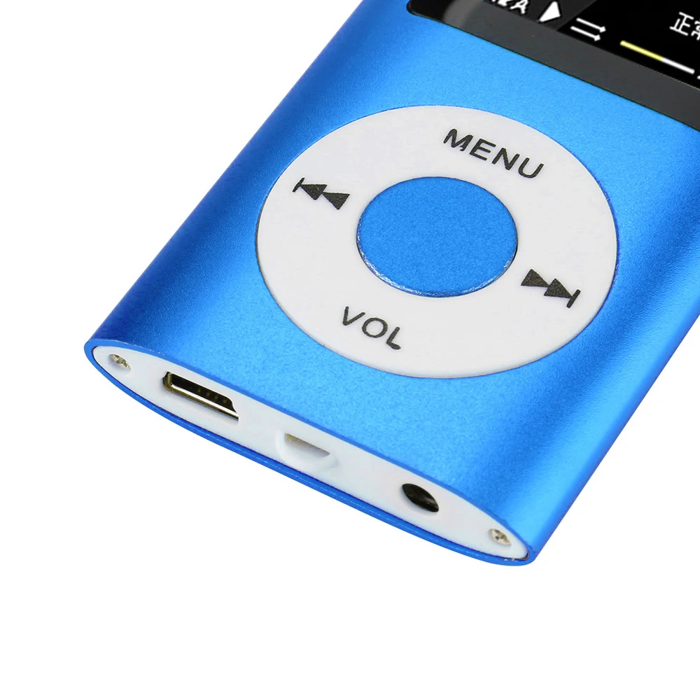 4 поколения Классический 1,8 дюймов MP4 плеер HD видео разъем TF карта MP3 с FM радио Электронная книга Запись Поддержка нескольких языков