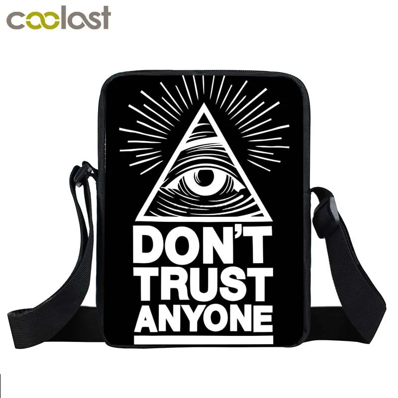 ALL SEEING EYE мини сумка-мессенджер ILLUMINATI Культовая сумка через плечо женские сумки на