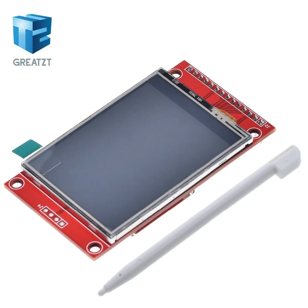 ЖК-модуль TFT 2,4 дюймов TFT ЖК-экран для Arduino UNO R3 плата и поддержка mega 2560 с gif сенсорной ручкой