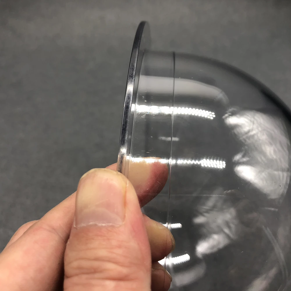 OwlCat акриловый купол 7 дюймов прозрачный толстый полусферический пластиковый