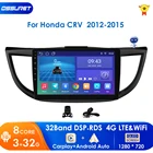 Автомобильное радио, мультимедийный аудиоплеер, GPS-навигатор, 2 Din DVD, 2 ГБ + 32 ГБ, Android 10,0, для Honda CRV CR-V, 2012-2016, fm, swc, dvr