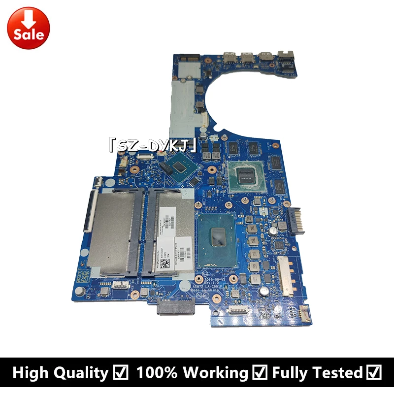 

Материнская плата для ноутбука HP ENVY 17-N, 832317-601, 829066-601, ASW72