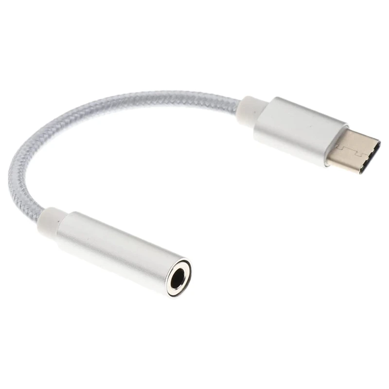 

Headphone Adapter to 3.5mm Headset Cable Jack Aux Audio Adaptor Accessories for Moto Z, LeEco Le 2/Max 2