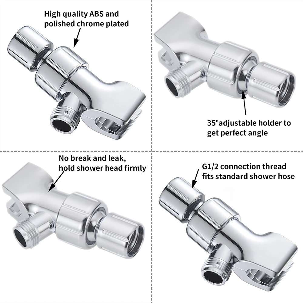 Новый настенный держатель для душа ванной комнаты регулируемый кронштейн
