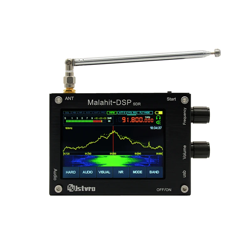 1.10B 50 кгц-2 ГГц регистрационный код Малахит SDR радио Malahit DSP приемник DFU обновление