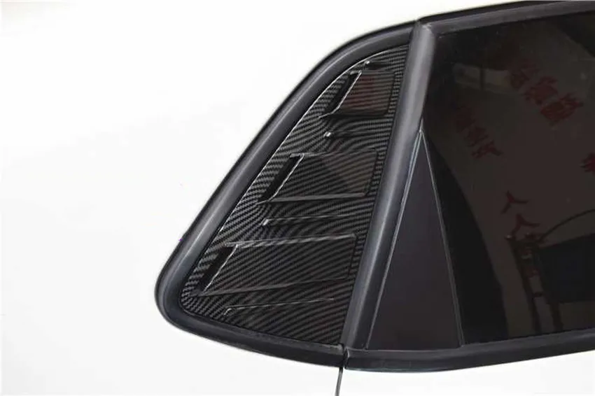 Декоративная накладка на заднее треугольное окно отделка с столбиком для нового