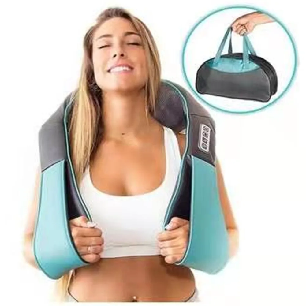 

Home Car U Shape Electrical Shiatsu Back Neck Shoulder Body Massager Infrared Heated Kneading Car/Home Neck Massager