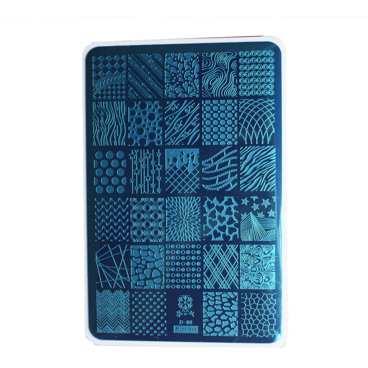 Полоски под зебру животных шаблон для штамповки дизайн геометрических линий 9 5*14