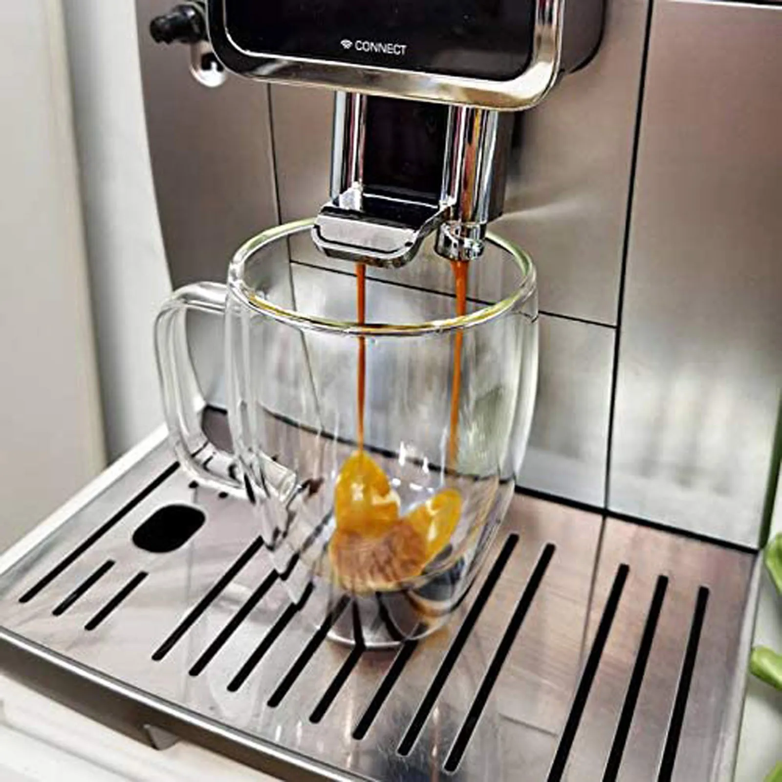 2PC Heat Resistant Double Wall Glass Cup 250/350/450 Ml Beer Coffee Water Cups Transparent Wholesale Drink Set | Дом и сад