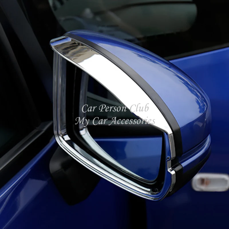 

Для Honda Fit 2014-2019 боковое зеркало заднего вида, козырек от дождя, затеняющая крышка, литье, отделка, ABS хром, аксессуары для стайлинга автомобил...