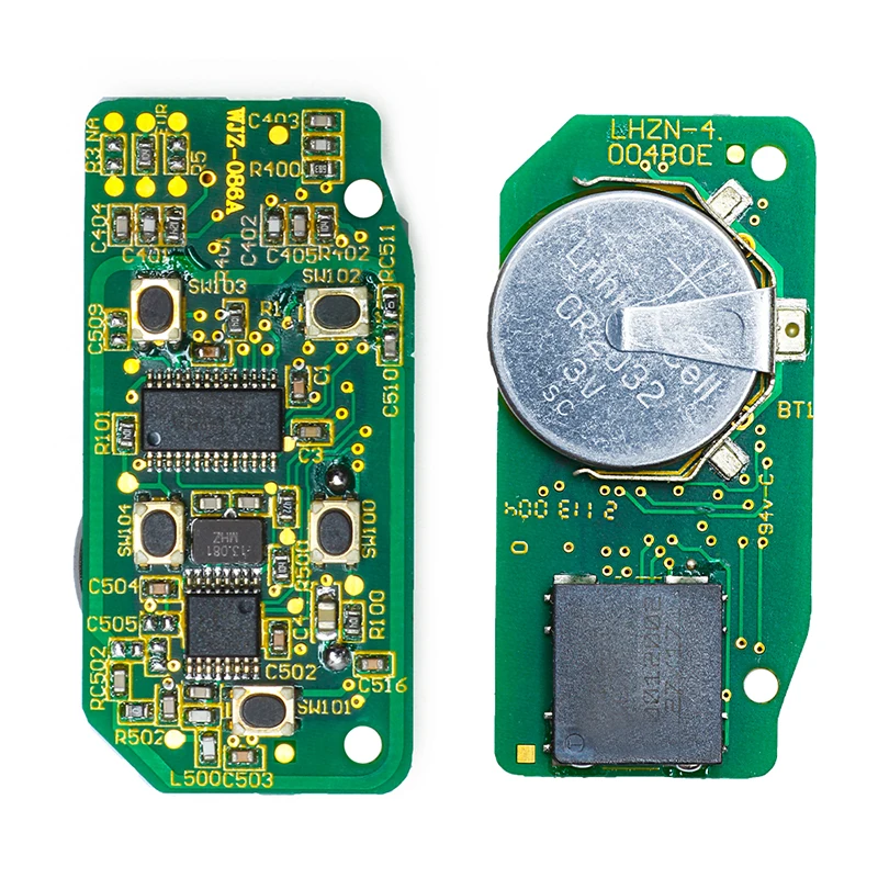 KEYECU дистанционный Автомобильный ключ с 4 + 1 5 кнопками 433 МГц FOB для Land Rover LR2 LR4 Range