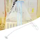 Детская москитная сетка на стойке держатель комплект Регулируемый зажим на балдахин для детской кроватки стеллаж для выставки товаров москитная сетка аксессуары для кроватей: прост в установке