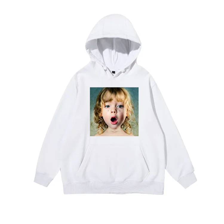 

Kpop TVXQ U-KNOW same cute girl printing fashion hoodies unisex fleece/thin pullover loose sweatshirt 3 colors