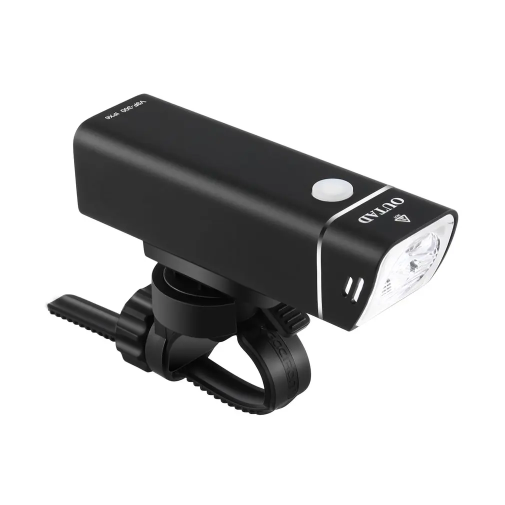 

Bicycle Front Light Bike Flashlight Torch ModeWaterproof Usb Charging Safety Light With Bracket