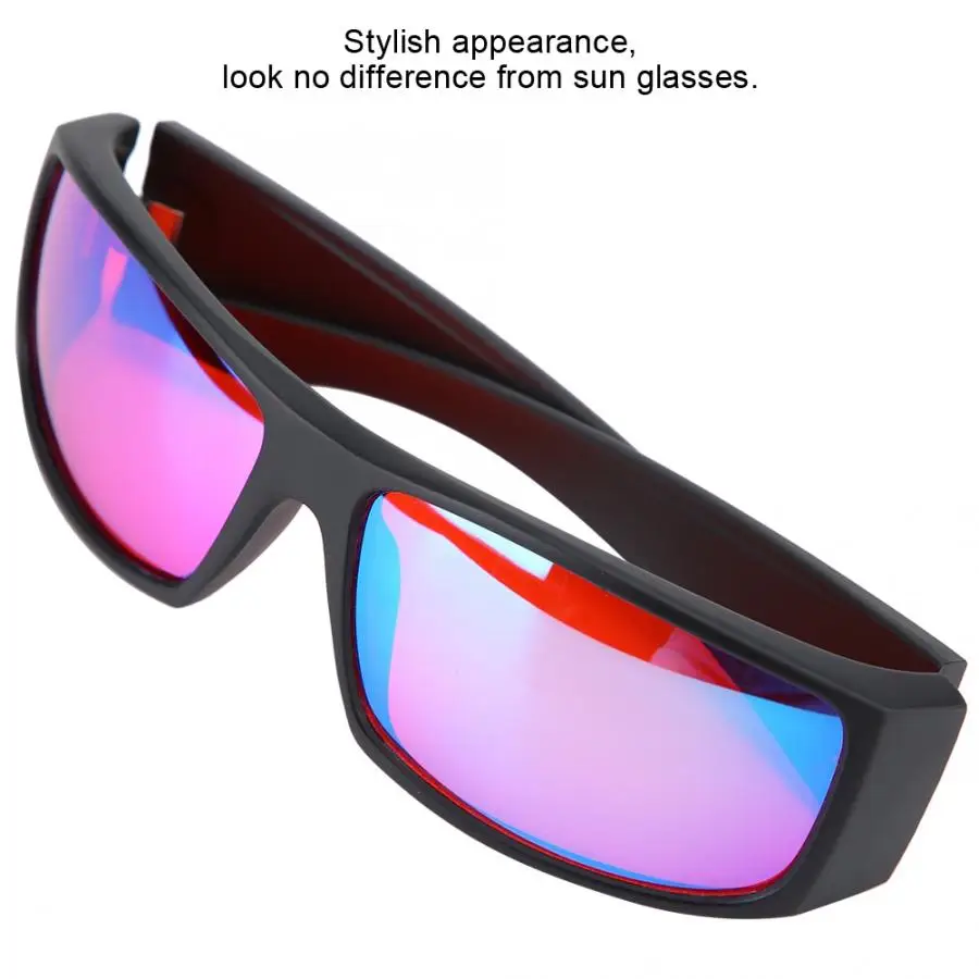 Защитные очки цветные для коррекции ослепления красные зеленые улучшения зрения