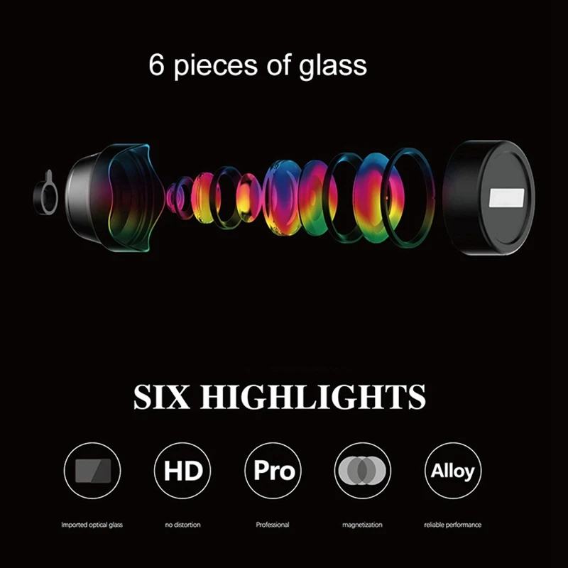 

105Mm Long Focus Portrait Lens 5-Multiplication Distance Fixed Focus Lens