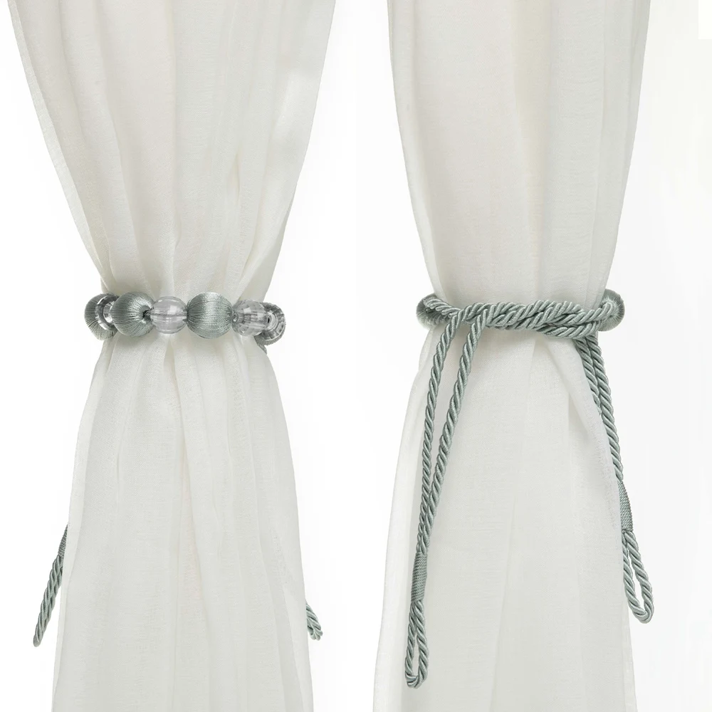 1 шт. завязки для штор веревка занавески с блестящими хрустальными бусинами