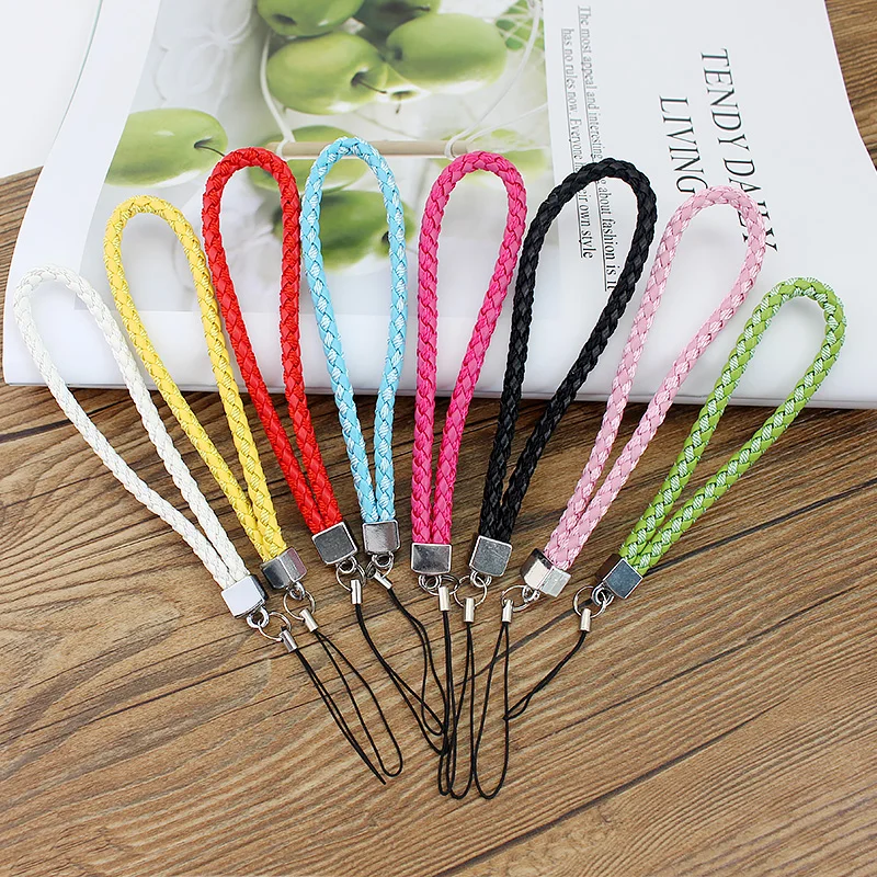 

Hot Hand Wrist Lanyard Strap String for Phone iPhone 7 8 X 6 USB Flash Drives Keys Keychains ID Name Tag Badge Holders Keycord
