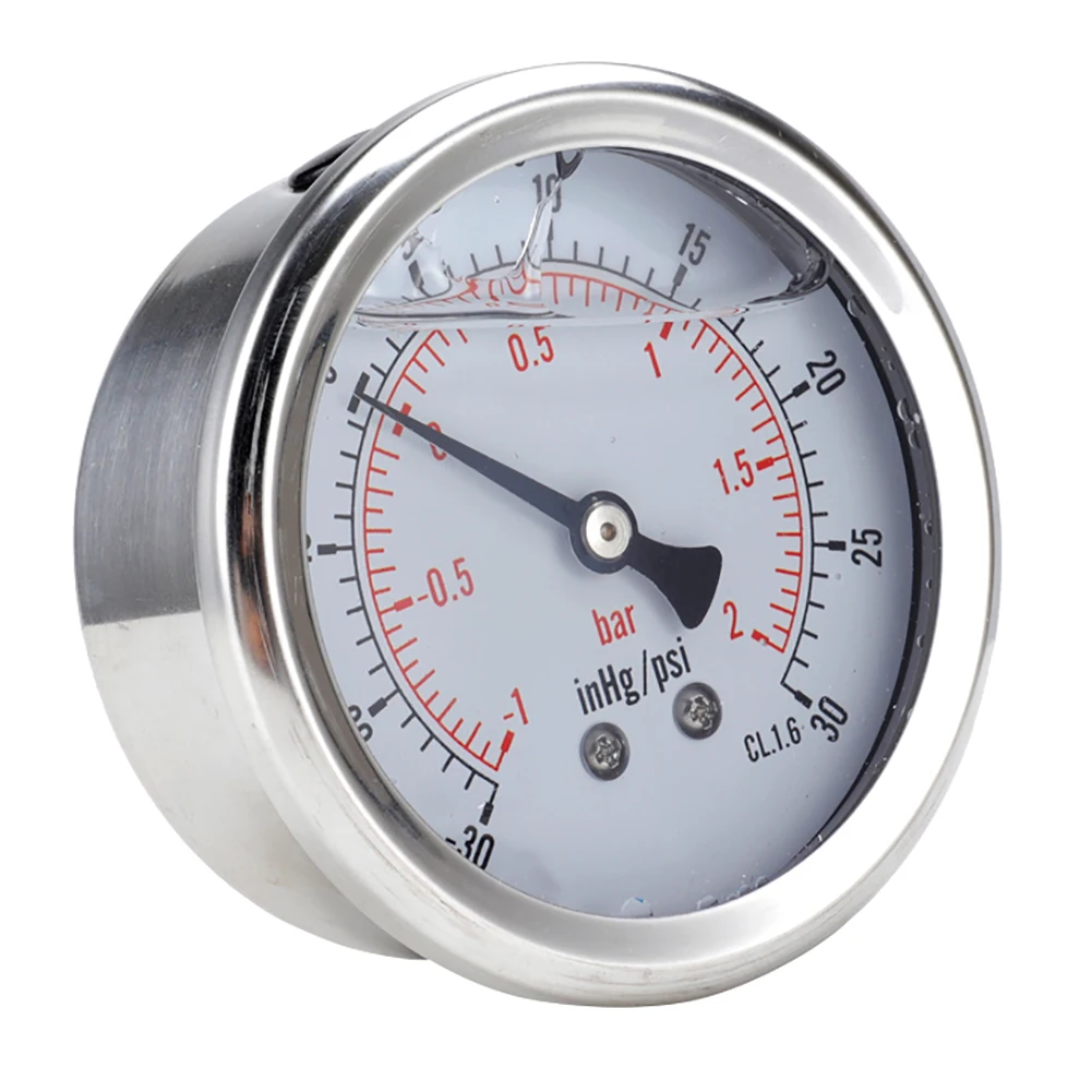 

TS-PGGZ60Z4 0-2bar Y60 Axial Vacuum Pressure Tester High Precision Barometer Oil Pressure Gauge Water Pressure Tester