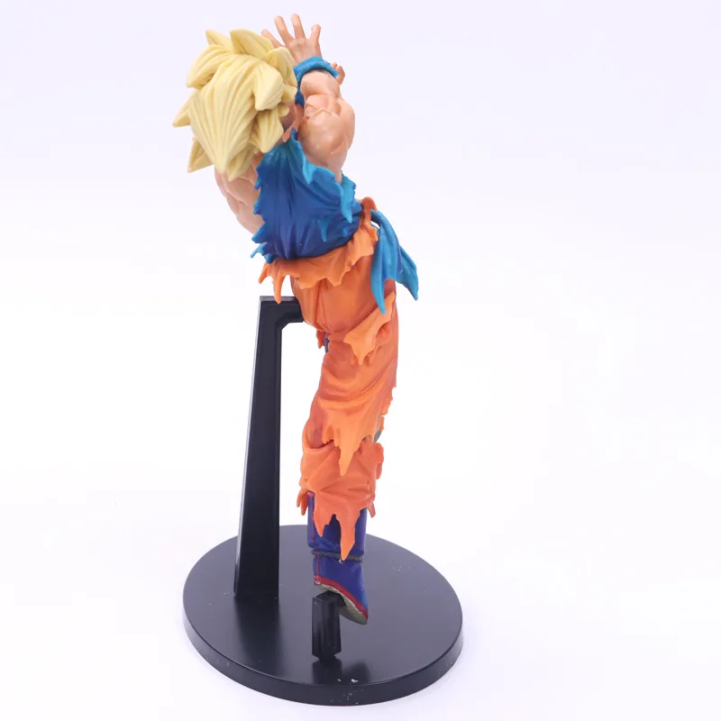 Аниме Dragon Ball Z Сон Гоку Супер Saiyan штурм 50-летие памятный Ver ПВХ фигурка DBZ Коллекционная модель