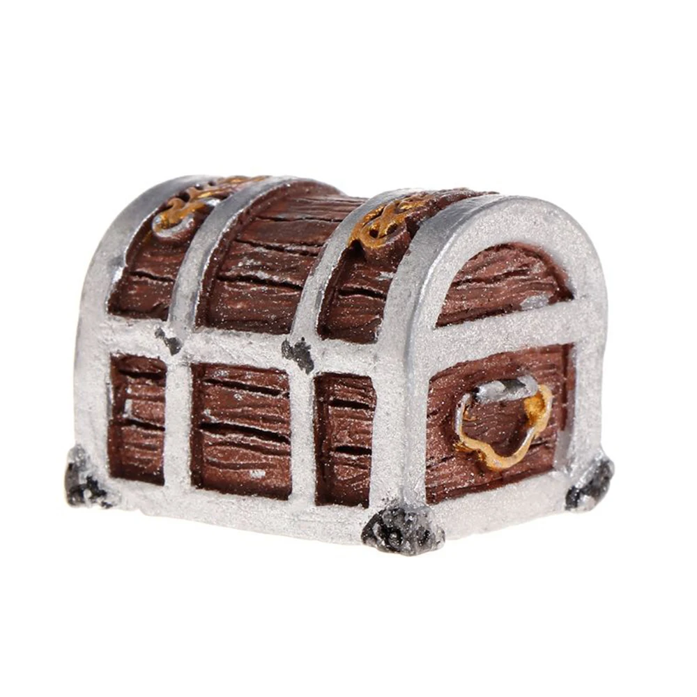 Сундук с сокровищами античный креативный аквариум украшение для аквариума