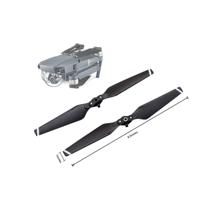 8 шт. 8330 Пропеллер для дрона DJI Mavic Pro складной быстросъемный CW CCW реквизит Сменное