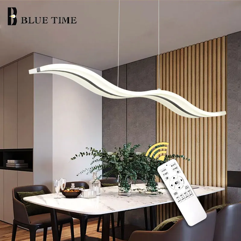 Акриловая светодиодная люстра 110 В 220 Современная Потолочная светильник для