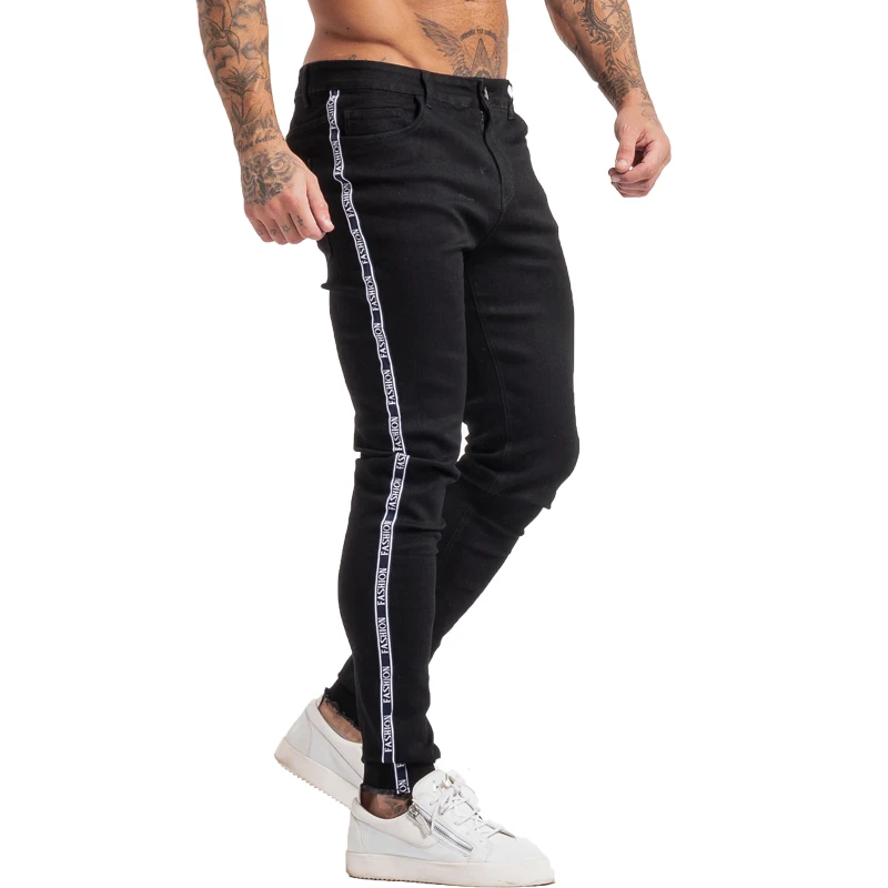 

Vogue Black Skinny Jeans Men Homme Denim Stretch Slim Fit Jeans Brand Biker Style Classic Brand Jeans Men Cotton Zm57