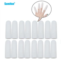 16pcs 1 15cm multifunctional fingertips gloves silicone gel antislip finger cutter protector daily use finger care accessories