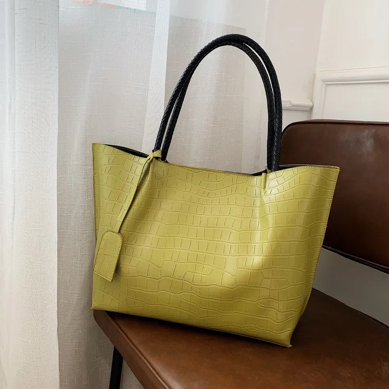 2 комплекта роскошная сумка из крокодиловой кожи женские сумки на плечо