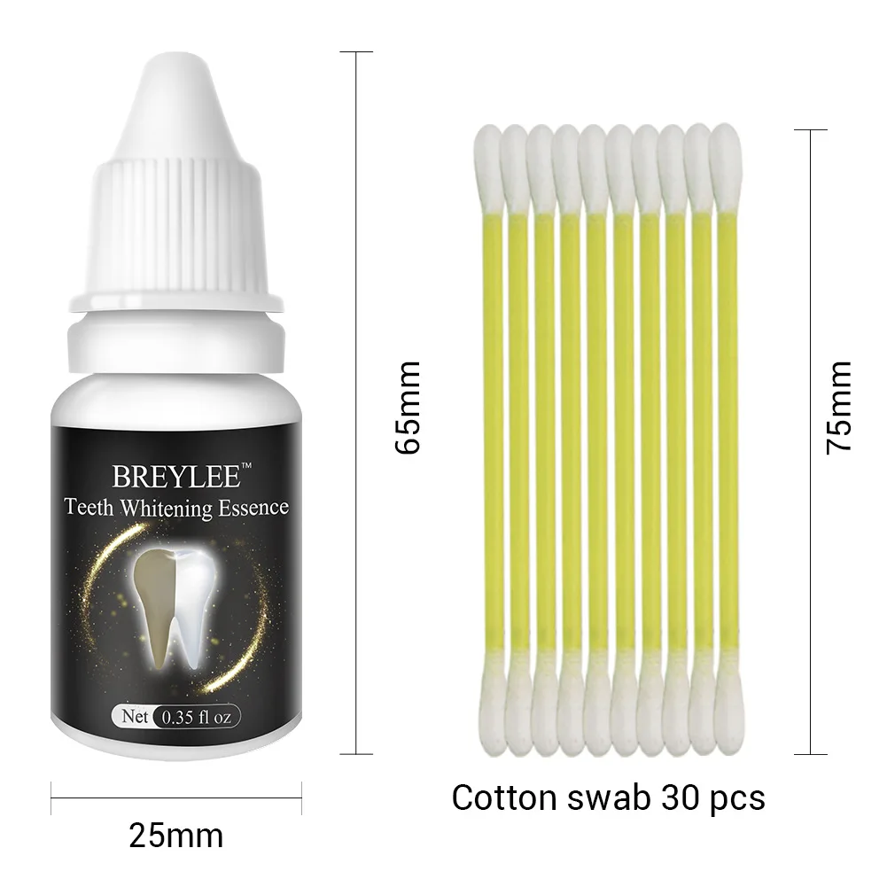 

1 Bottle Teeth Whitening Liquid Cleaning Serum Gentle Oral Health Care Teeth Whitening Essence Plaque Stains Remover(0.35oz)