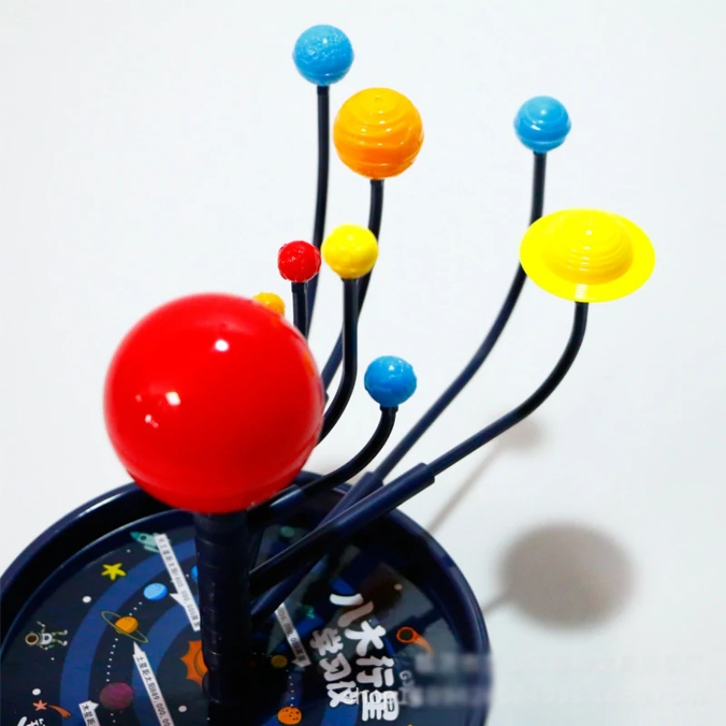 9 планет DIY Популярная 3D научная модель солнечной системы детская сборная игрушка