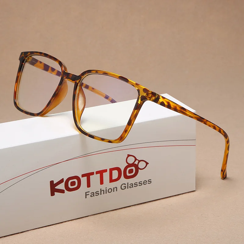 

2023 Plastic Square Eyeglasses Women Anti Blue Ray Computer Gaming Glasses Frame Men Spectacle Transparent Clear Frame