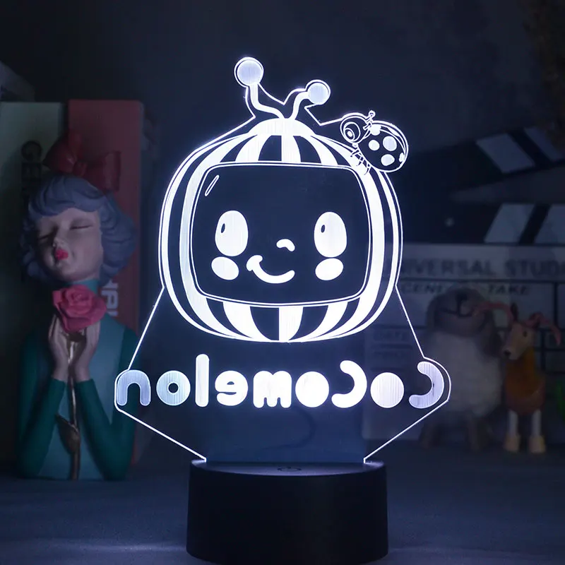 

3D Led Table Lamp Smart Phone Control Cute Jack-o-Lantern Lights For Bedroom Girls Room Decoration Chandelier Pendant