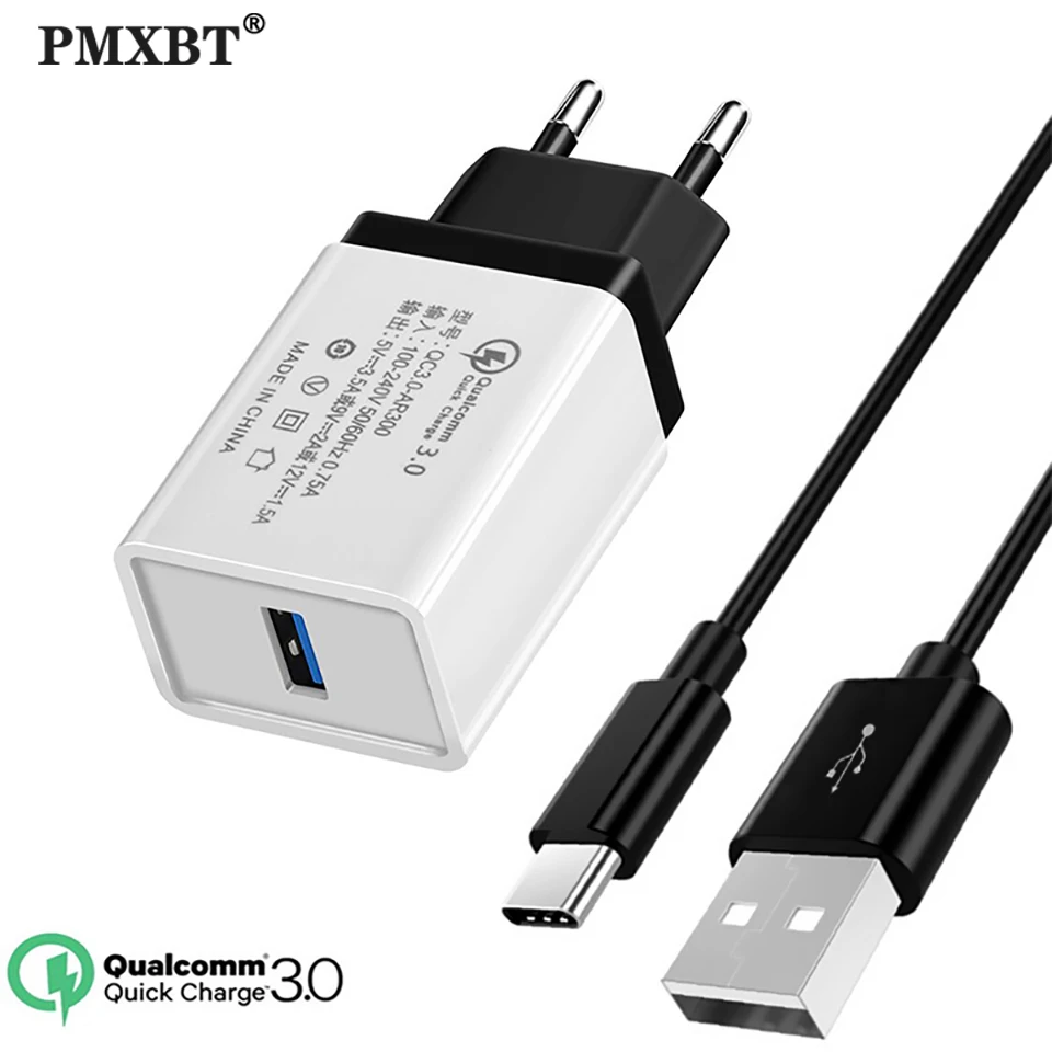 Зарядное устройство с USB-портом для Samsung S20/S10/S9 Plus QC 3 0 | Мобильные телефоны и