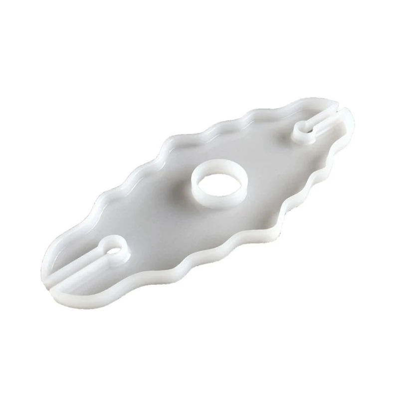 

Crystal Epoxy Resin Mold Coaster Casting Silicone Mould DIY Crafts Jewelry Making Tools 97QF