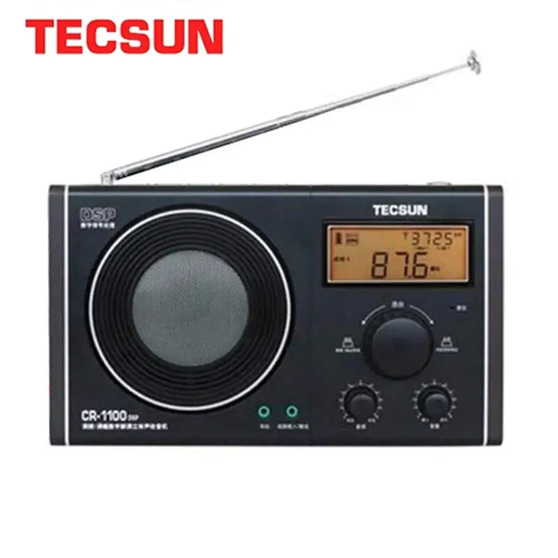 Tecsun CR-1100 DSP AM/FM стерео радио портативный Fm InternetC Ретро Радио 87-108 МГц/65-108 МГц/522-1620 кГц AM/FM стерео радио
