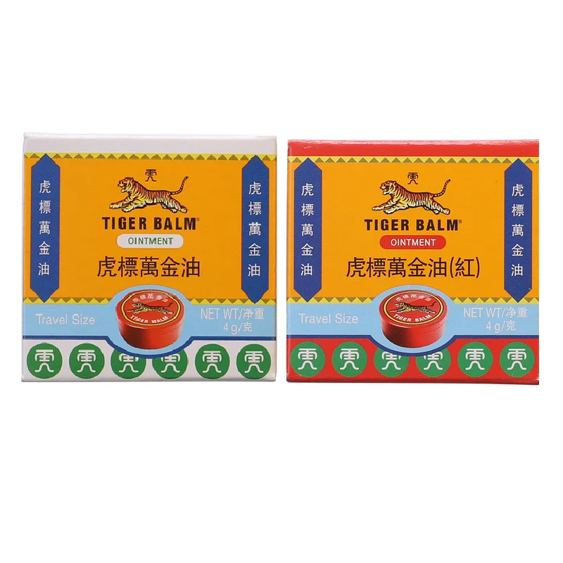 [10 шт.] мазь тигрового бальзама (красный и белый) 4 г|Пластыри терапевтические| |