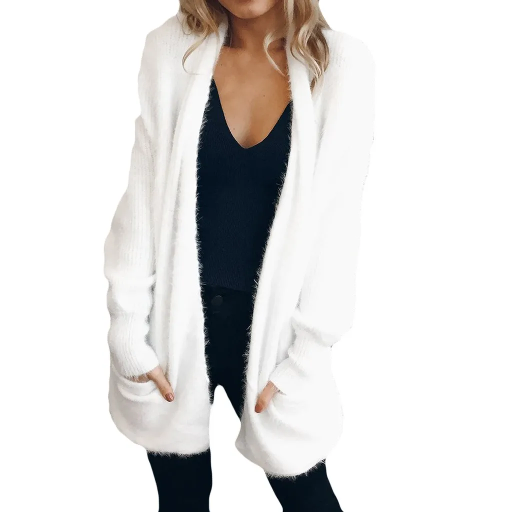 Long Cardigan Female 2019 Spring Autumn Sleeve Crochet Women's Sweater Women Knit Jacket Tops women sweater A30823 |