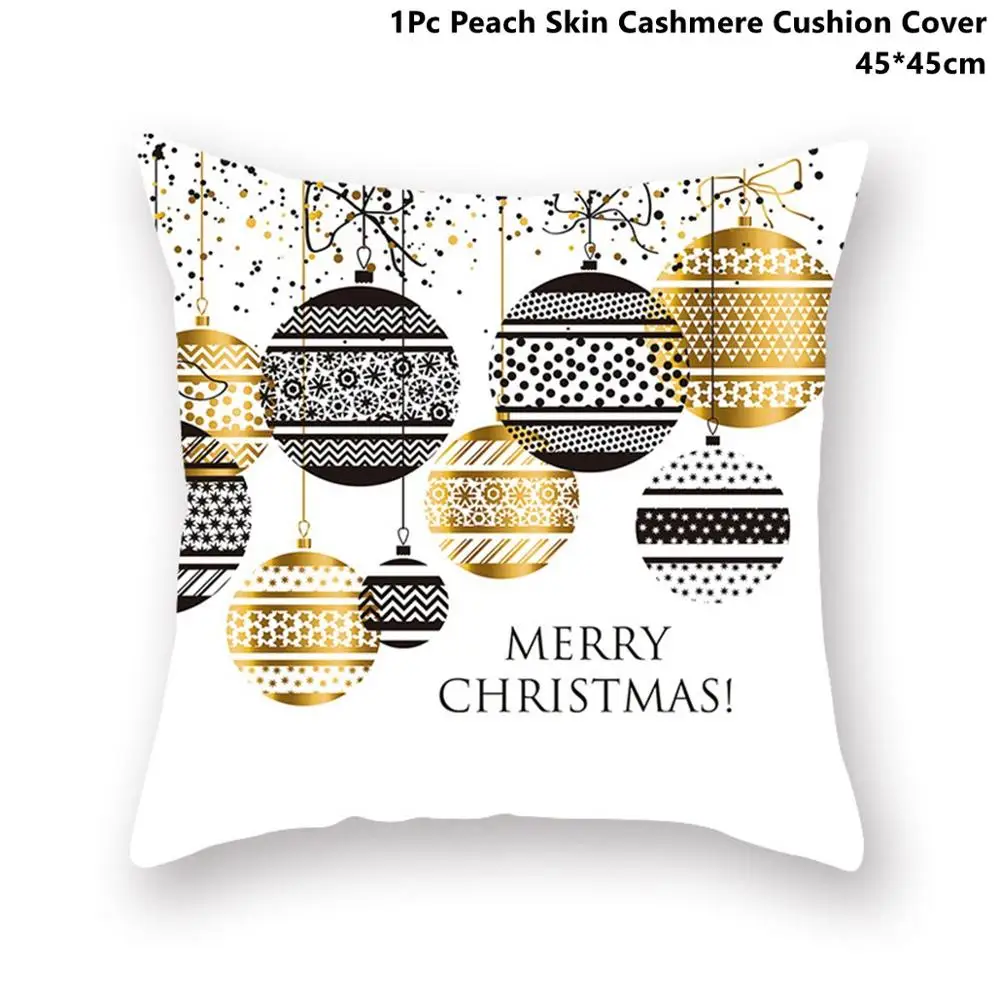 Xmas Pillowcase 8 Taoup деревянные рождественские подвесные Подвески в виде лося, подвесные Подвески, Рождественский Декор для дома, Рождественский олень, Navidad Noel - Цвет: Xmas Pillowcase 8