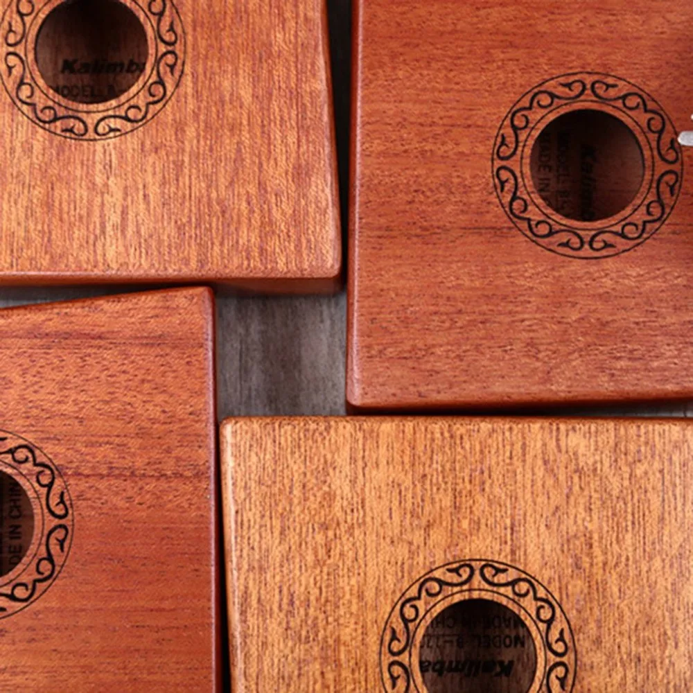 

10/17 keys Kalimba African solid Mahogany Acacia Thumb Finger Piano 17 keys Solid Wood Kalimba Musical Instrument Hot Sale