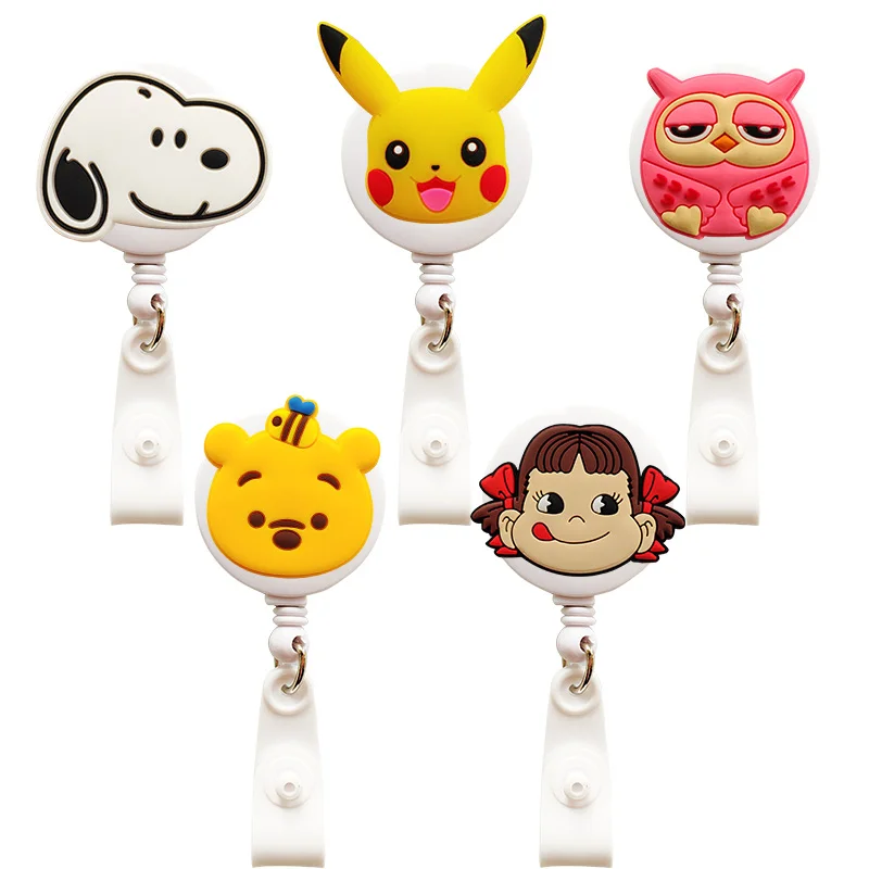 Новинка мультяшная сова выдвижная катушка имя кредитницы банковские карты Id