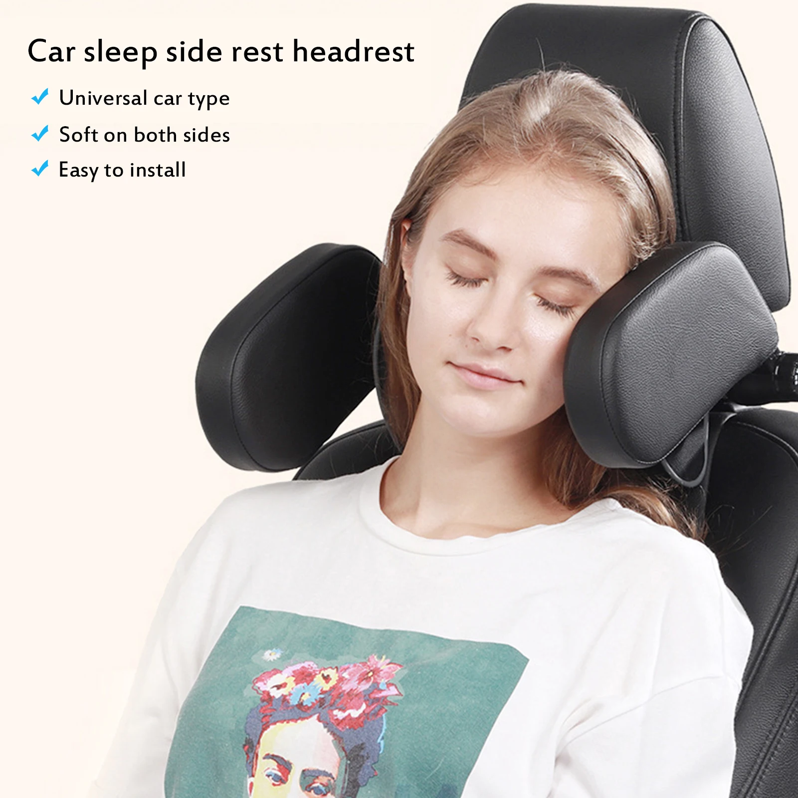 

Регулируемая подушка на подголовник автомобильного сиденья, подушка для поддержки шеи, U-образная телескопическая поддержка БОКОВОГО СИДЕ...