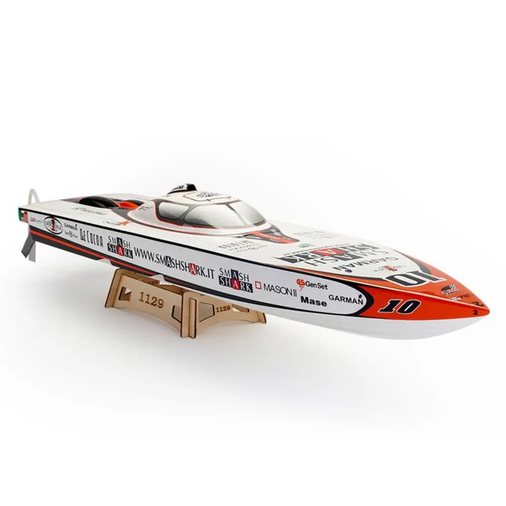 TFL BE1125 Smash Shark P1 Стекловолоконная электрическая бесщеточная гоночная лодка 1125 с SSS
