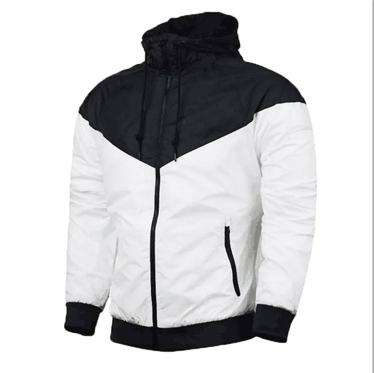 

Men Windbreaker Jacket Spring Autumn Outdoor Men's Hooded Jackets Male Coat Thin Men Coat Outwear Couples